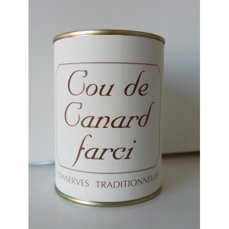 Cou de canard farçi 400g
